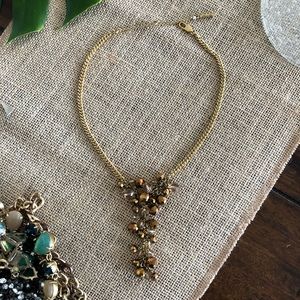 Bronze Drop Necklace